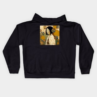 Asian Abstract Kids Hoodie